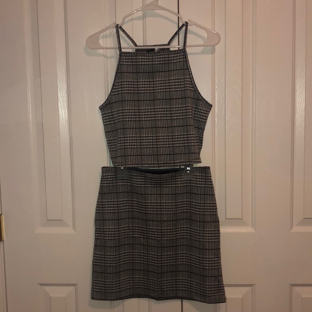 Two Piece Top and Skirt